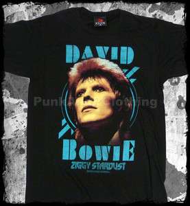 David Bowie   Ziggy Stardust face   official t shirt   FAST SHIPPING 