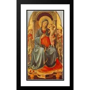 Angelico, , Fra 24x40 Framed and Double Matted Madonna with the Child 
