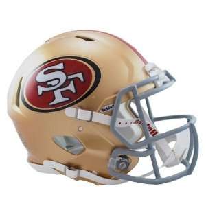  San Francisco 49ers Speed Pro Line Football Helmet: Sports 