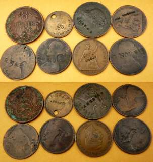 Countermarked British Coins, Group 1  