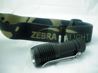 ZebraLight SC30 Flashlight Headlamp 193 Lumens CR123A  