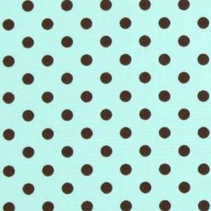   : Michael Miller Dumb Dot Aqua Fabric Yardage: Arts, Crafts & Sewing