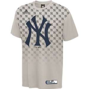  New York Yankees Grey Toddler Organized Chaos T Shirt 