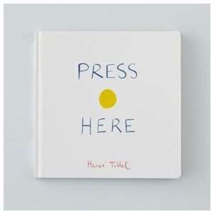 Kids Books and Music: Press Here by Hervé Tullet, Hc 