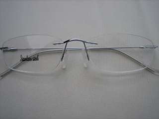 OVAL Rimless READING GLASSES   Almost Invisible 1087  