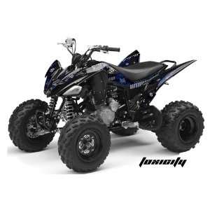 AMR Racing Yamaha Raptor 250 ATV Quad Graphic Kit   Toxicity: Blue 