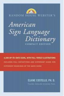   Random House Websters Concise American Sign Language 