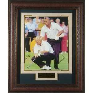  Signed Jack Nicklaus Picture   & Arnold Palmer 1971 Ryder 