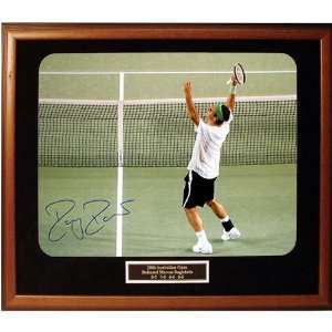  Roger Federer 2006 Australian Open Arms Raised Celebration 