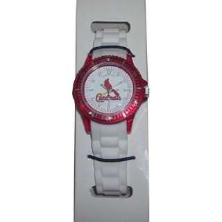  MLB St Louis Cardinals Red with White Band Watch