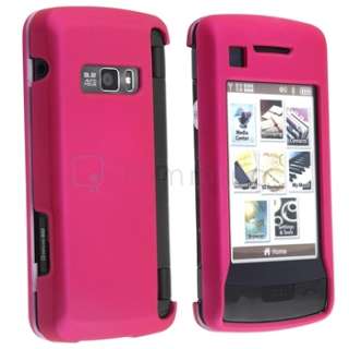 Hard SKIN CASE COVER Skin Rubber Hot Pink for LG VX11000 ENV TOUCH 