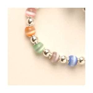  Multi Color Beaded Necklace   Size 9 13 years Baby