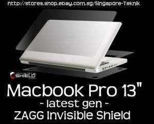 ZAGG Invisible Shield Apple Macbook PRO 13 (Unibody)  