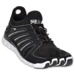    FILA Skele toes Voltage Mens Running Shoes, Black/White Shoes