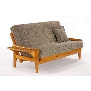  Night and Day Standard Naples Queen Futon Frame in Honey 