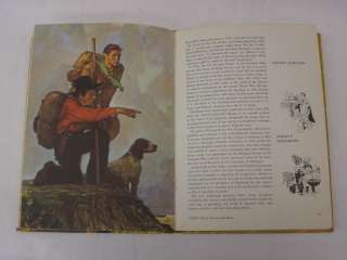 Bezucha THE GOLDEN ANNIVERSARY BOOK OF SCOUTING   1959 Norman Rockwell 