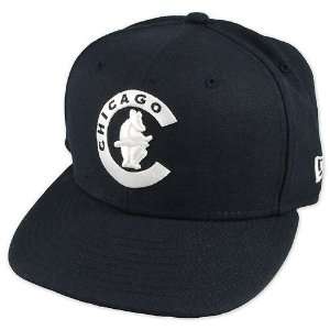  Chicago Cubs 1908 Navy 5950 Fitted Cap: Sports & Outdoors