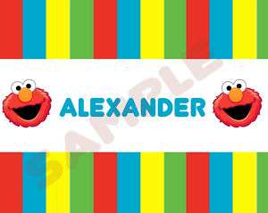 Elmo Sesame Street 11x17 Birthday Home Placemat Favor  