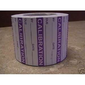  500 1.5x.625 Purple Quality Control CALIBRATION Labels 