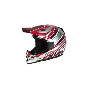 Neal 2007 Series 3 Red Motocross Riding Helmet (Size=2XL):  