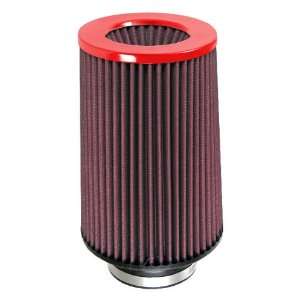     Red Metal Cap, 2.25 Inlet, 7.00 Length, Red Element: Automotive