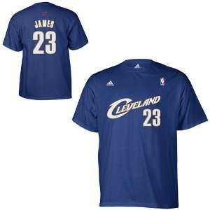  Lebron James Cleveland Cavaliers Navy Adidas Jersey T 