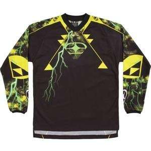 No Fear Youth Spectrum Charged Jersey   X Small/Charged Green
