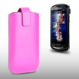  SONY ERICSSON XPERIA PRO PINK PU LEATHER CASE, BY CELLAPOD 