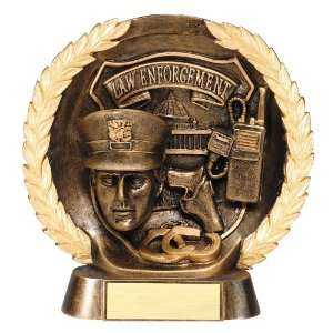  Law Enforcement Circular Resin Award: Sports & Outdoors