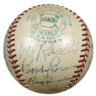 NY Yankees Autographed Signed AL Cronin Baseball Mantle DiMaggio PSA 