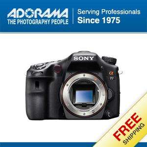 Sony Alpha DSLR SLT A77 Digital Camera #SLT A77V 027242833067  