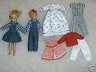 Two 6 Tutti & Todd Sew Patterns Vintage Mattel Dolls