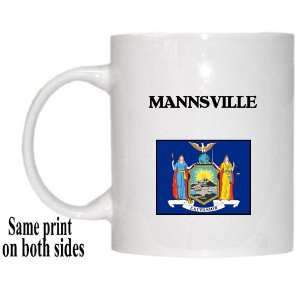 US State Flag   MANNSVILLE, New York (NY) Mug: Everything 