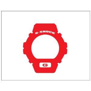  G Shock 6900 Sticker Decal. Red 