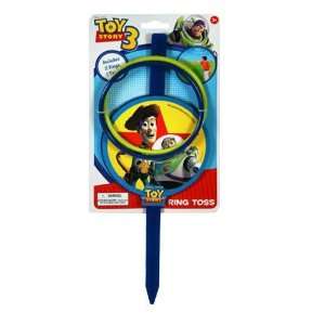  Toy Story 3 Outdoor Ring Toss Game   1 stake, 2 Rings Tie 