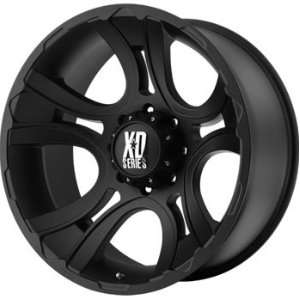 XD XD801 20x9 Black Wheel / Rim 5x5.5 with a 0mm Offset and a 108.00 