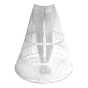  Net Crinoline Long Hoop Victorian White Underskirt 39 
