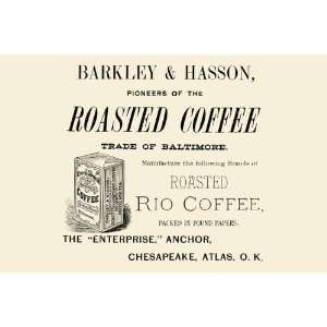  Barkley & Hasson Roasted Coffee 28x42 Giclee on Canvas 