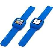   Title Griffin Slap GB02198 Carrying Case (Wristband) for iPod   Blue