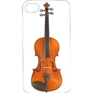  Clear Hard Plastic Case Custom Designed Violin iPhone Case 