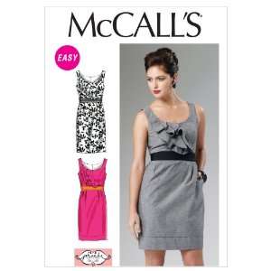  McCalls Patterns M6519 Misses Unlined Jacket, Top, Dress 