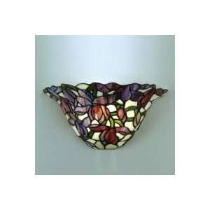   Tiffany Floral Wall Sconce 12   7838/1LTW/7838/1LTW: Home Improvement
