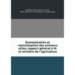 Domestication et naturalisation des animaux utiles, rapport gÃ©nÃ 