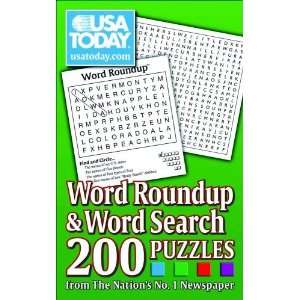  USA TODAY Word Roundup and Word Search 200 Puzzles from 