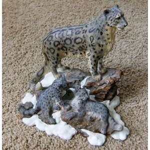 Himalayan Snow Leopards Statue by David Geenty:  Home 