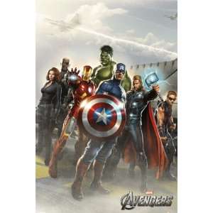   Posters The Avengers   Air Base   35.7x23.8 inches
