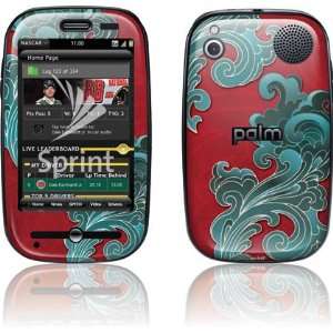  Green and Red Flourish skin for Palm Pre Electronics