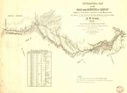 1846 map of Oregon Trail Northwestern States  