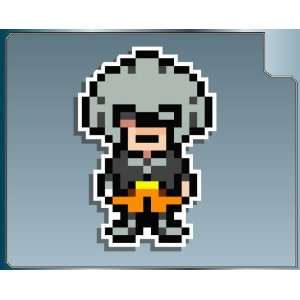   MASKED MAN from Earthbound 8bit vinyl decal sticker: Everything Else