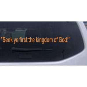  Kingdom of God Christian Car Window Wall Laptop Decal 